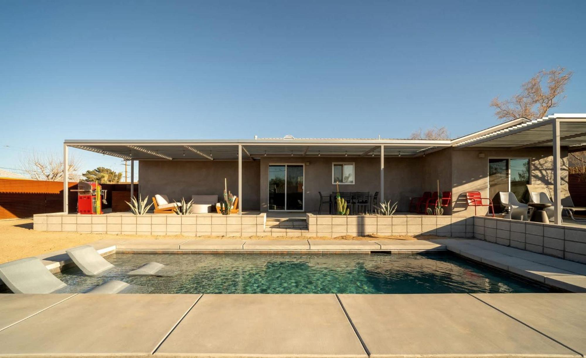 Hidden Valley Cottage - Modern Home In Jt Hot Tub โจชัวทรี ภายนอก รูปภาพ